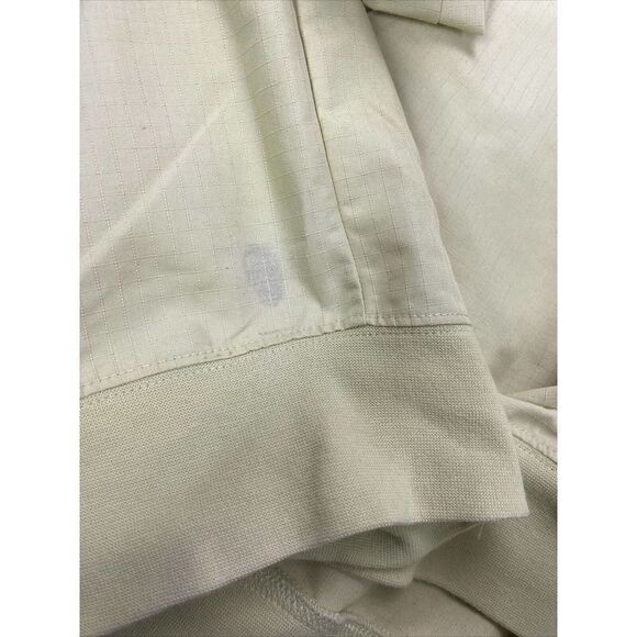 Champion‎ Jacket Pullover 1/2 Zip Windbreaker Large Lime & green- Hooded Ripstop - Picture 9 of 11